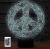 3D LED nočná lampa - Znak Hippies (Hodiny s budíkom)