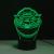 3D LED nočná lampa - Star Wars – Mandalorian Baby Yoda (Bluetooth reproduktor - farba čierna)